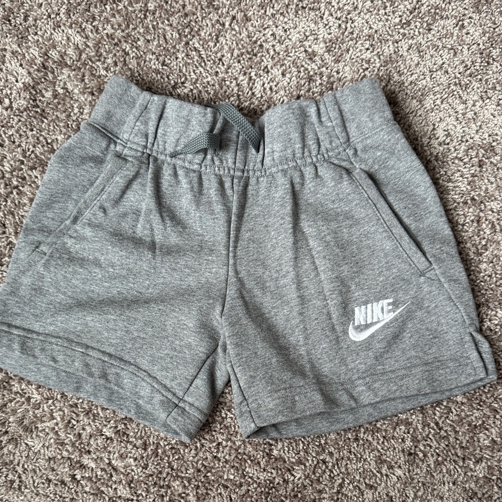 Nike Heather Gray Sports Shorts